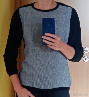 Sivočierny sveter - 4