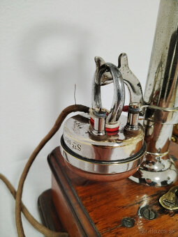 starožitný telefón Picart Lebas - 4