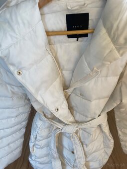 Dámska bunda biela - 4