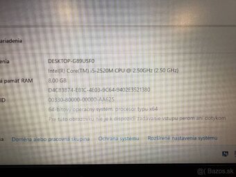 Notebook HP EliteBook 8460p i5 / 8GB RAM / 500GB HDD - 4