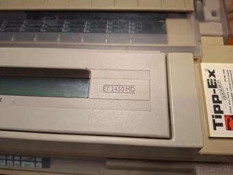 elektronicky pisaci stroj Olivetti - 4