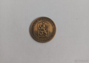Predám vzácne mince 1 kčs 1961 a 1979, ČSSR - 4