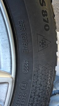 Orig Toyota disky R16 + zimné Continental TS870 - 4