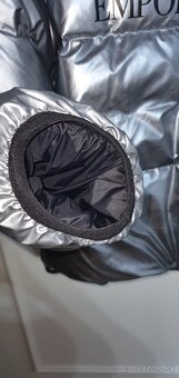 Armani bunda strieborna leskka veľkosť L - 4
