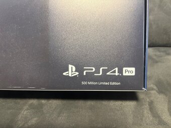 PS4 Pro – 500 Million Limited Edition (bez ovládača) - 4