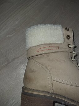 zimné teplé topánky brúsená koža Weinbrenner - BAŤA - 4