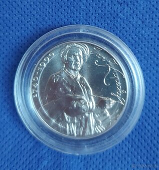 Strieborné pamätné mince ČSR, 1970, 1978, 1985, 1989, 1990 - - 4