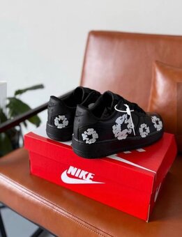 Nike Air Force 1 Low Denim Black - 4