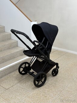 Elektrický kočík CYBEX e-Priam, 3-kombi, čierny - 4