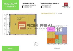 Predaj nebytový priestor novostavba prízemie 70 m2 Hanzlíkov - 4