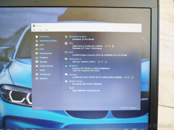 notebook Dell E5470 - i3-6100u, 8GB, 120GB SSD, W10 - 4