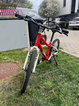 Detský bicykel Woom 4, Červený - 4