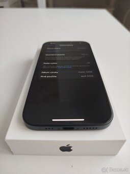 Iphone 16 black 256 GB, záruka 2 roky - 4