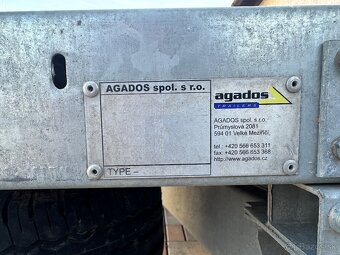 Agados ADAM 12 Plato výklopný 4.2m LED. - 4