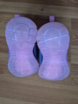 Skechers blikajúce snehule Power Paint tmavomodré - 4