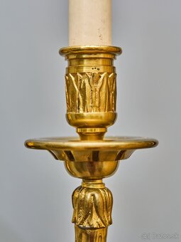 Novoklasicistická nástenná lampa v 42 cm - 4