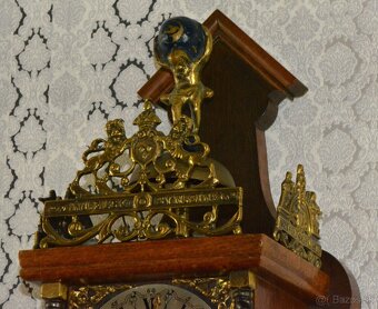 Starožitné Zánské dvouzávažové hodiny - 4