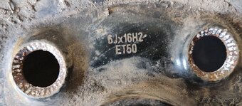 Plechové disky 5x112 R16 VW Caddy - 4