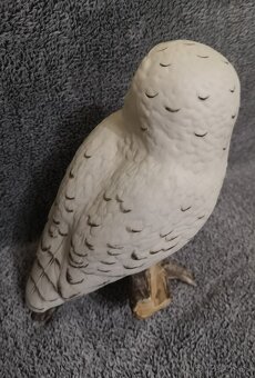 Porcelánová soška Sova snežná – Royal Dux - 4