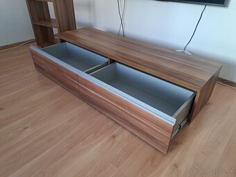 Komoda pod TV + poličkova skrinka + 2police - 4
