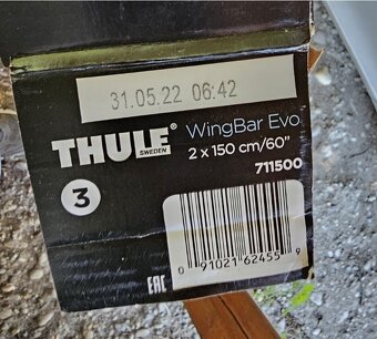 Predám Thule WingBar Evo 150 pre VW Multiva, Caravelle - 4