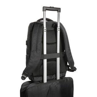 Batoh Swiss Peak Voyager čierny, obsah cca 30l - 4