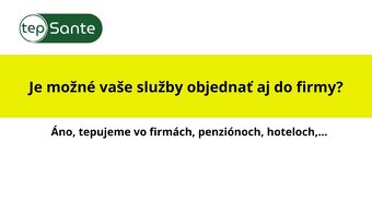 Tepsante- Tepovanie u vás doma, vo firmách, penziónoch - 4