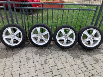 Elektrony - alu disky 5x100 r16 s pneu 205/45 r16 barum - 4