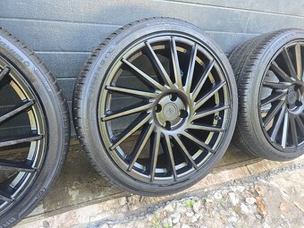 Zánovná Sada Keskin 4x100+Nové pneu 225/35 R18 - 4