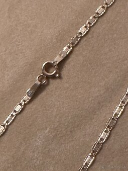 dlhá zlata damska retiazka 14kt zlato - 4