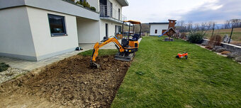 Zemné a výkopove práce a prenájom minibager+minidumper dopra - 4