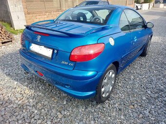 Peugeot 206 CC - cabrio 1.6 benzín 88kw. Automat - 4
