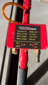 Pneumatický Vankušovy zdvihak 4T - 4