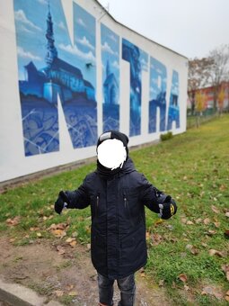 Zimná bunda veľkosť 122 - 4