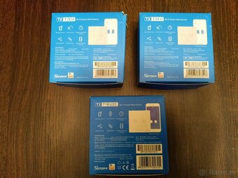 SONOFF vypínač biely dotykový s WiFi (3 kusy) - 4