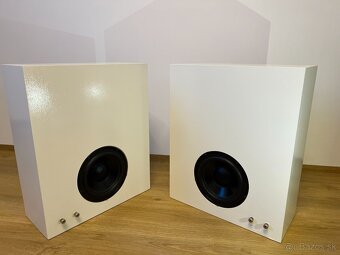 Zakazkove stereo reproduktory SB Acoustic a STX - 4