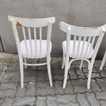 Retro stolicka THONET TON drevena Vintage vidiecka - 4