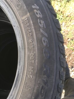 zimne pneumatiky 185/60 R15 - 4