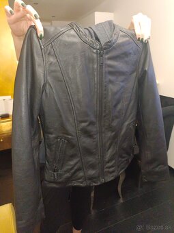 Dámska kožená bunda - 4
