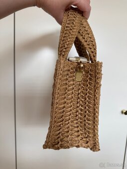 Nová slamená kabelka H&M s visačkou - 4