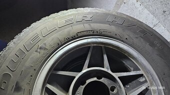 Predám 4ks 255/70 r15 C Bridgestone M+S - 4