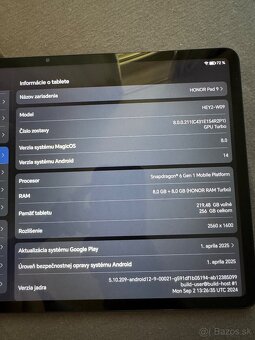 Tablet Honor 9 pad 9 256GB - 4