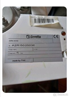 Zásobník na vodu Beretta Idra m60 - 4