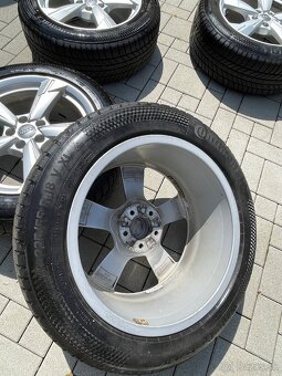 Zimné pneumatiky + disky na audi - 4