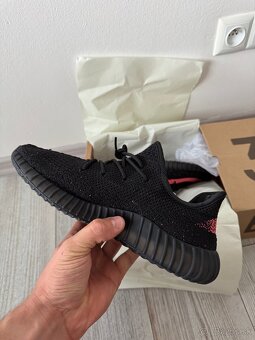 Adidas Yeezy Boost 350 Black / Red - 4