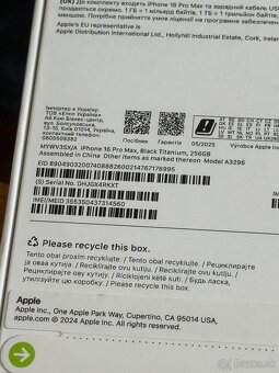 iPhone 16 Pro Max 256gb zabaleny orange - 4