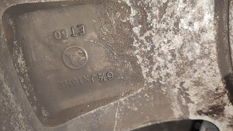 5x112 R16 Škoda originálne elektróny - sada - 4