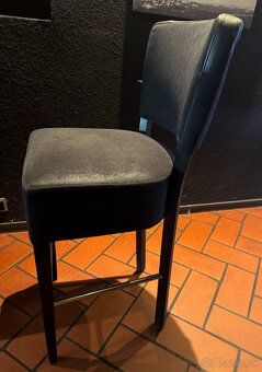 Barová stolička čalúnená - 4