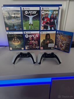 PlayStation 5 | DISC 2x DualShock | FC 25 | NHL 23 | UFC 5 | - 4