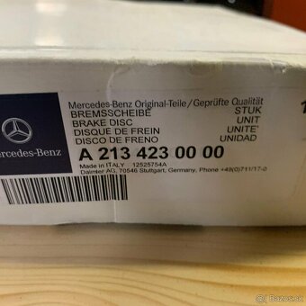 Mercedes Benz E trieda zadné kotúče W213 S213 - 4